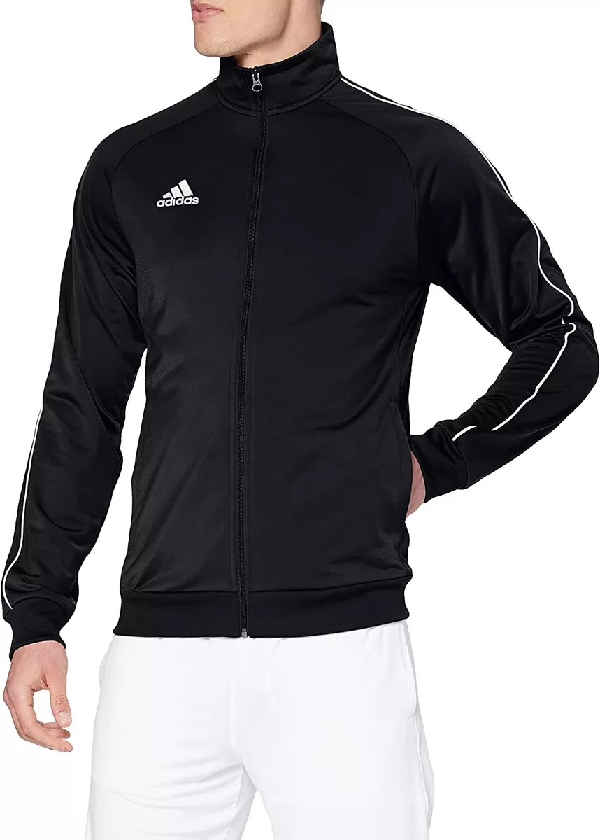 Mens Adidas Core 18 Pes Zip Up Jacket Athletic Training Black