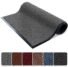 Large Heavy Duty Non-Slip Rubber Barrier Washable Door Mat Kitchen Hallway Floor