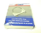 MUFFLER CLAMP STEEL 2-1/4" HEAVY DUTY H214  3/8" ROD DIA.     <305BB