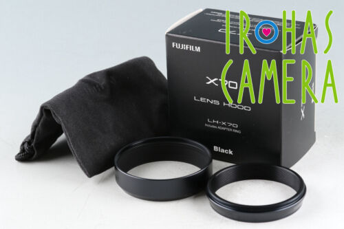 Fujifilm X70 Lens Hood + Adapter Ring With Box #42968 L6 - 第 1/1 張圖片