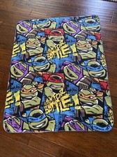 Teenage Mutant Ninja Turtles TMNT 2014 Nickelodeon Fleece Blanket 37x48