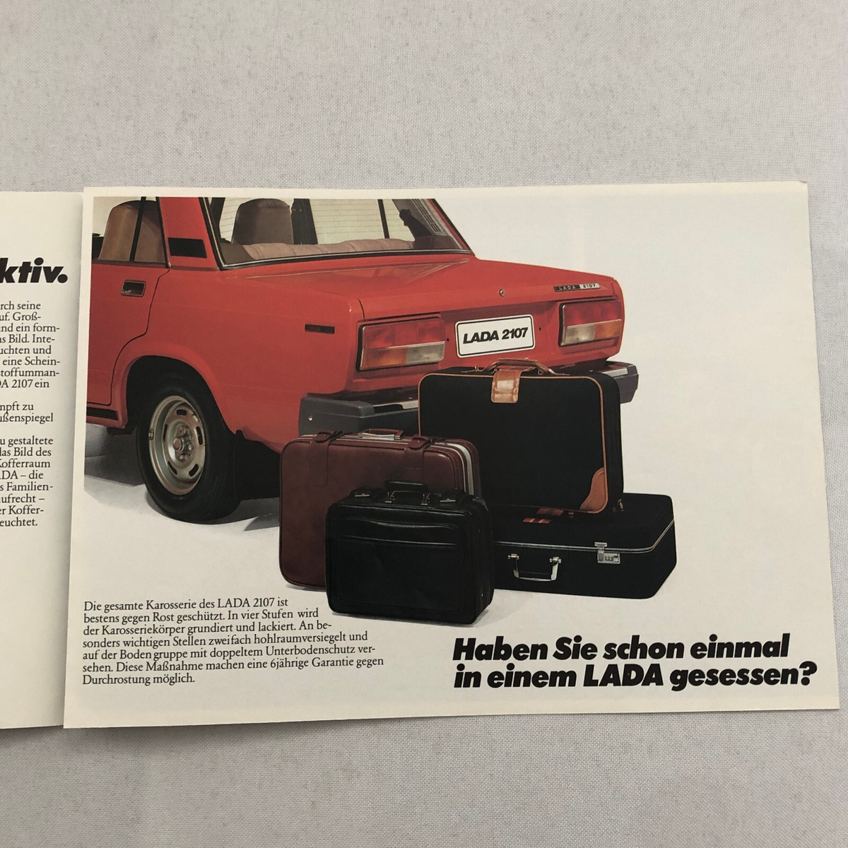 Lada 2107 Car Sales Brochure Catalog GERMAN Text European Market | eBay lada-2107-car-sales-brochure-catalog-german-text-european-market-ebay