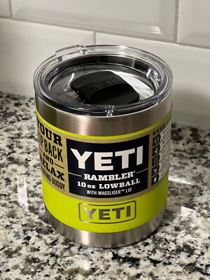 Yeti Lowball  Chartreuse   10oz   Limited Edition Discontinued