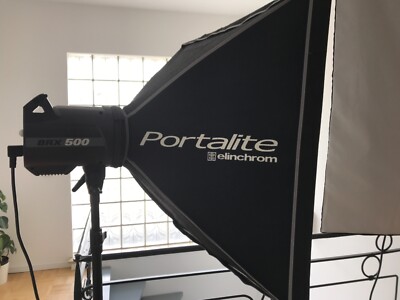 Elinchrom brx 500/500 softbox to go set, Studioblitzgeräte