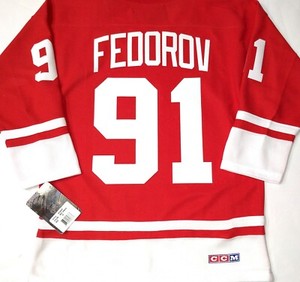 sergei fedorov signed jersey