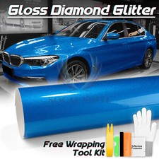 Gloss Diamond Glitter Sky Blue Sparkle Metallic Vinyl Wrap Sticker Decal Sheet Gloss Diamond Glitter Sky Blue Sparkle Metallic Vinyl Wrap Sticker Decal Sheet