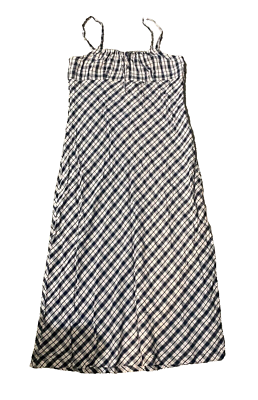 Cotton On Women's Reece Midi Slip Dress - Linda Check Black - Size M