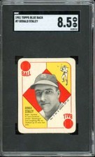 1951 Topps Blue Backs Baseball Cards 30