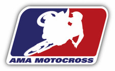 Ama Motocross Racing Logo Auto Car Bumper Sticker Decal - 3 5 6 Or 8