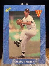 BOBBY THIGPEN 1991 CLASSIC I #T31 WHITE SOX