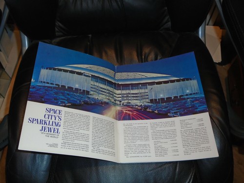 PROGRAMA DE REVISTA ASTRODOME 1968 DE COLECCIÓN TODO SOBRE EL ASTRODOME - Imagen 3 de 8