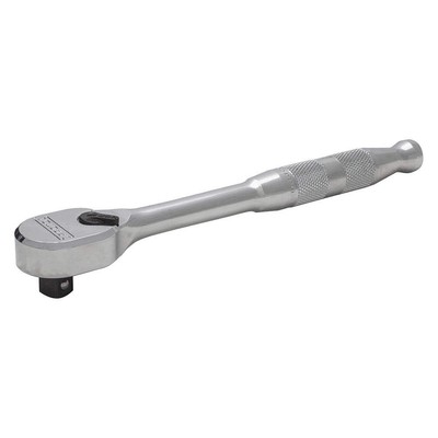 PROTO J5449HTC Hand Ratchet, 10 1/2 in, Chrome, 1/2 in 53GL76