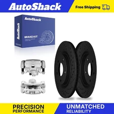 Front Drilled Slotted Brake Rotors Calipers for 2007-2010 Nissan Altima V6