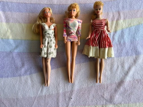 vintage 60s barbie dolls Lot