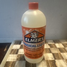 Elmer's Magical Liquid, Slime Activator Solution, Safe and 1 Quart, Clear