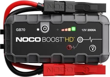 NOCO Boost GB70: 2000A UltraSafe Jump Starter – 12V Lithium Battery Booster Pack