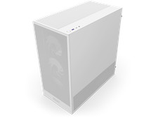 NZXT H Series H5 Flow 2024 RGB Edition ATX Mid Tower Chassis All White Color