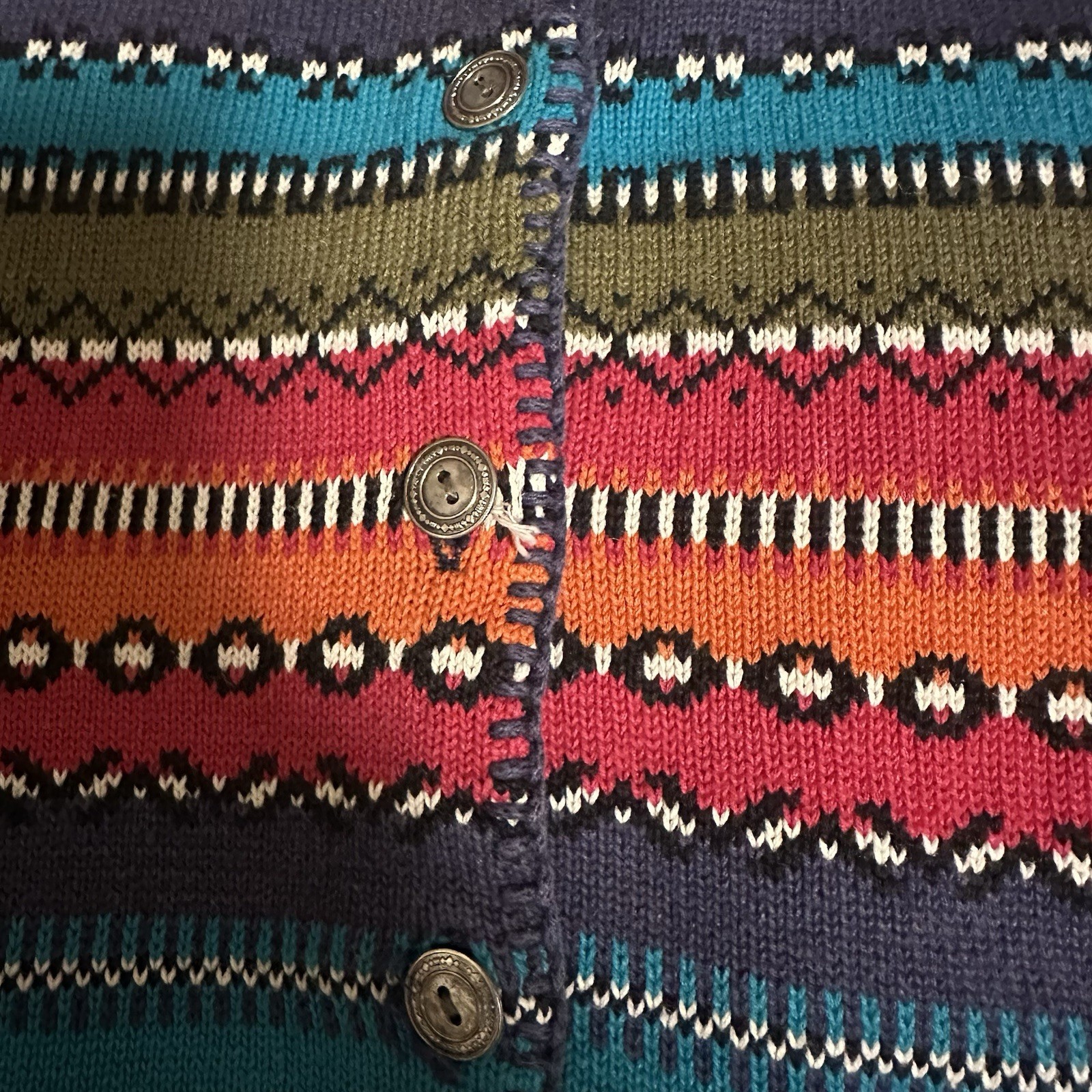 Melbourne Elements Fall Sweater Women's Large Bur… - image 19