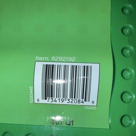 LEGO DUPLO 2304 Large Green Baseplate 24x24 Plastic 1&frac12;+ (1 Piece)