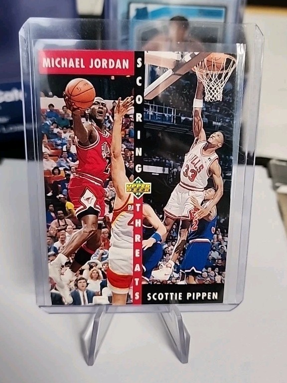 1992-93 Upper Deck - Michael Jordan, Scottie Pippen #62 MT