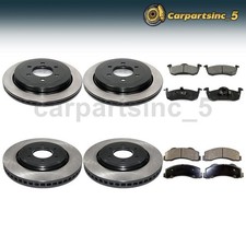 Brake Pad Brake Rotor Front Rear Fits 2011 Li...