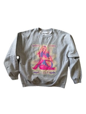 Britney Spears Oops Tour Sweatshirt Size XL NWT