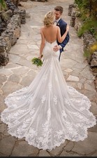 Essence Of Australia Ivory Wedding Dress Size 10