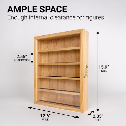 Minifigure Display Case, Lego Building Block Toy Miniature Action Figure Disp... - Picture 6 of 6