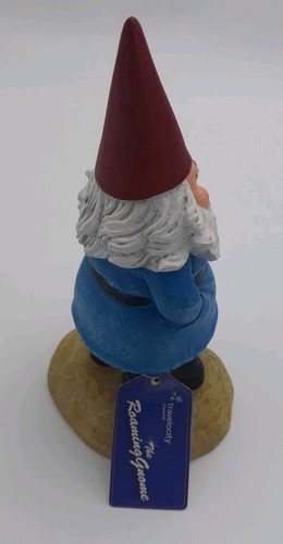 Travelocity The Roaming Gnome 2009 With Tag Resin Gnome Figure - Picture 2 of 5