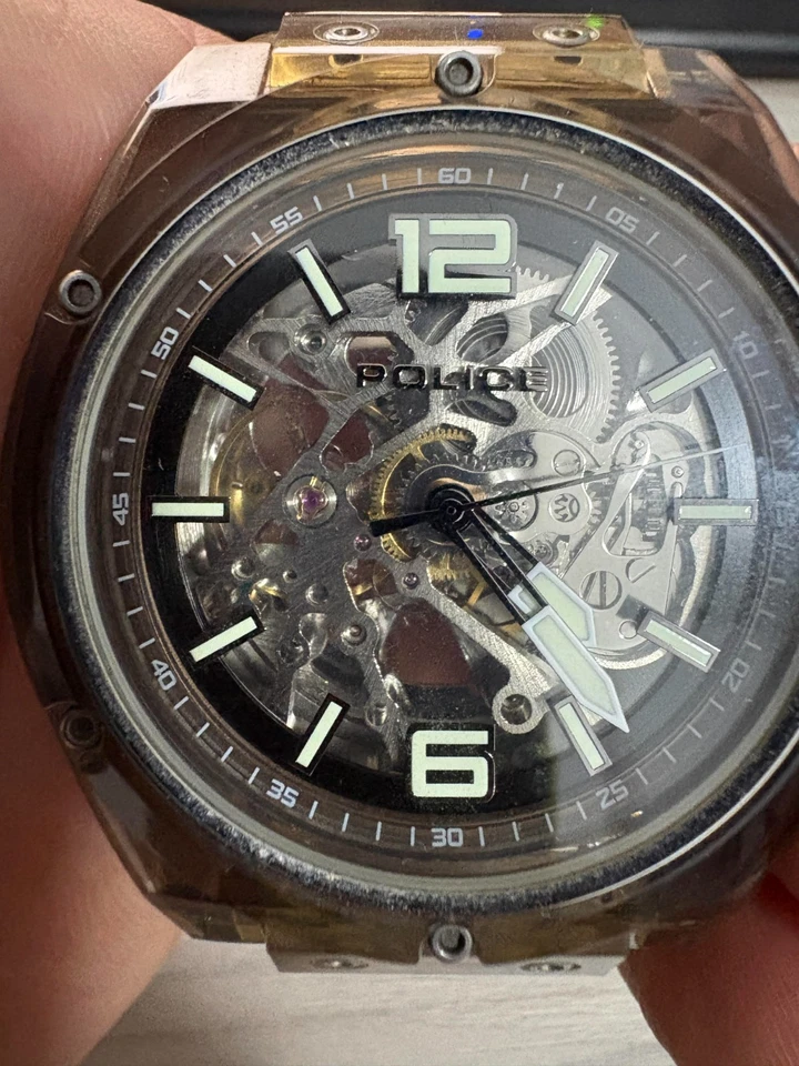 Orologio Police Automatic Ref. 15924J Barnhill ottimo translucent - Imagen 2 de 4