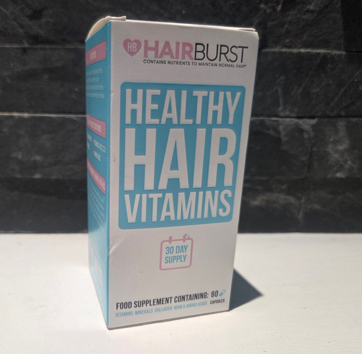 60 Hairburst Biotin Hair Vitamins-Hair Growth Supplement with Selenium & Copper