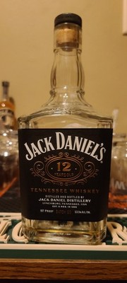 Jack Daniels 12 Year Batch 3 Whiskey Bourbon Limited Release Empty bottle