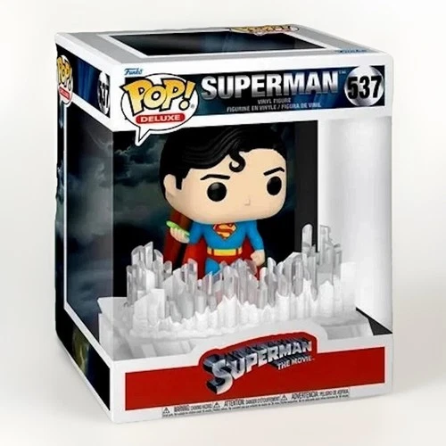 Funko Pop Deluxe Superman The Movie 1978 Superman Fortress of Solitude #537