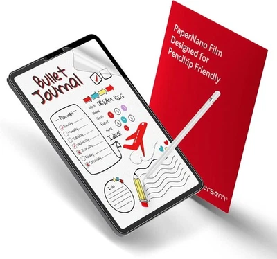 BERSEM 2-Pack Paper Screen Protector for iPad Pro 11 / Air 5th / Air 4th Gen