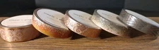 Simply 🩷 Gilded Boutique FOIL Washi Tapes 5 Discontinued Designs NEW & Sealed!