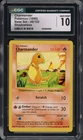 Pokemon CGC 10 Gem Mint Shadowless Base Set Common Charmander 46/102