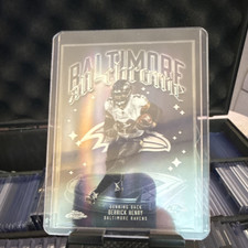 2025 Topps Chrome Football - Derrick Henry All-Chrome Refractor ACT-4 Ravens