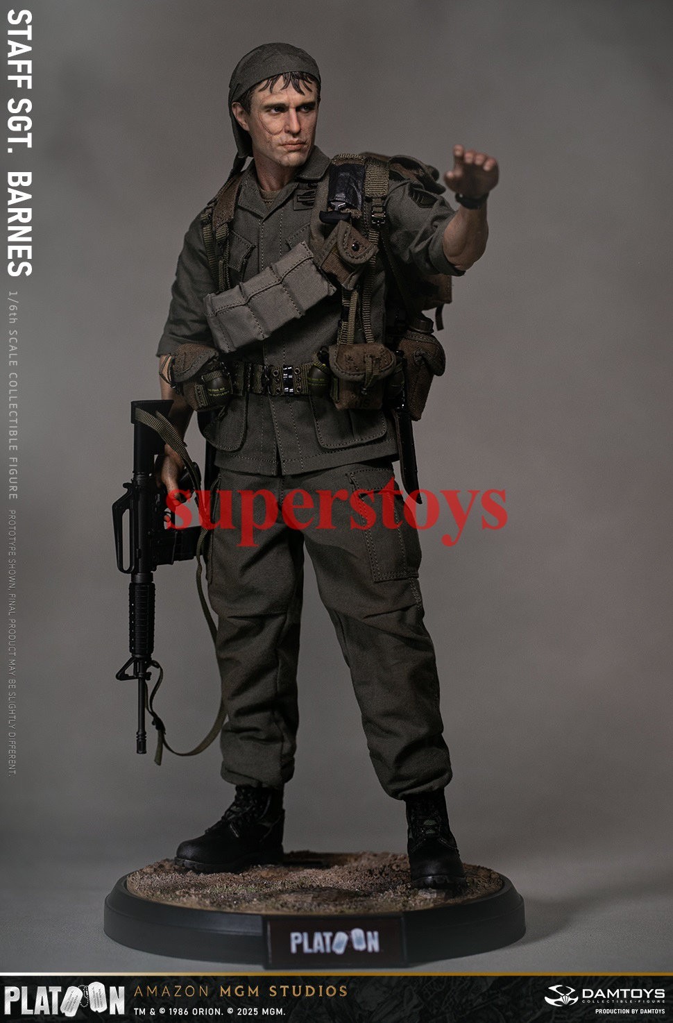 Presale DAMTOYS DMS045 1/6 Platoon Staff Sergeant Barnes Action Figure Model Toy