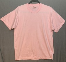 Vintage Screen Stars Best Blank T Shirt Sz XL Pink Single Stitch