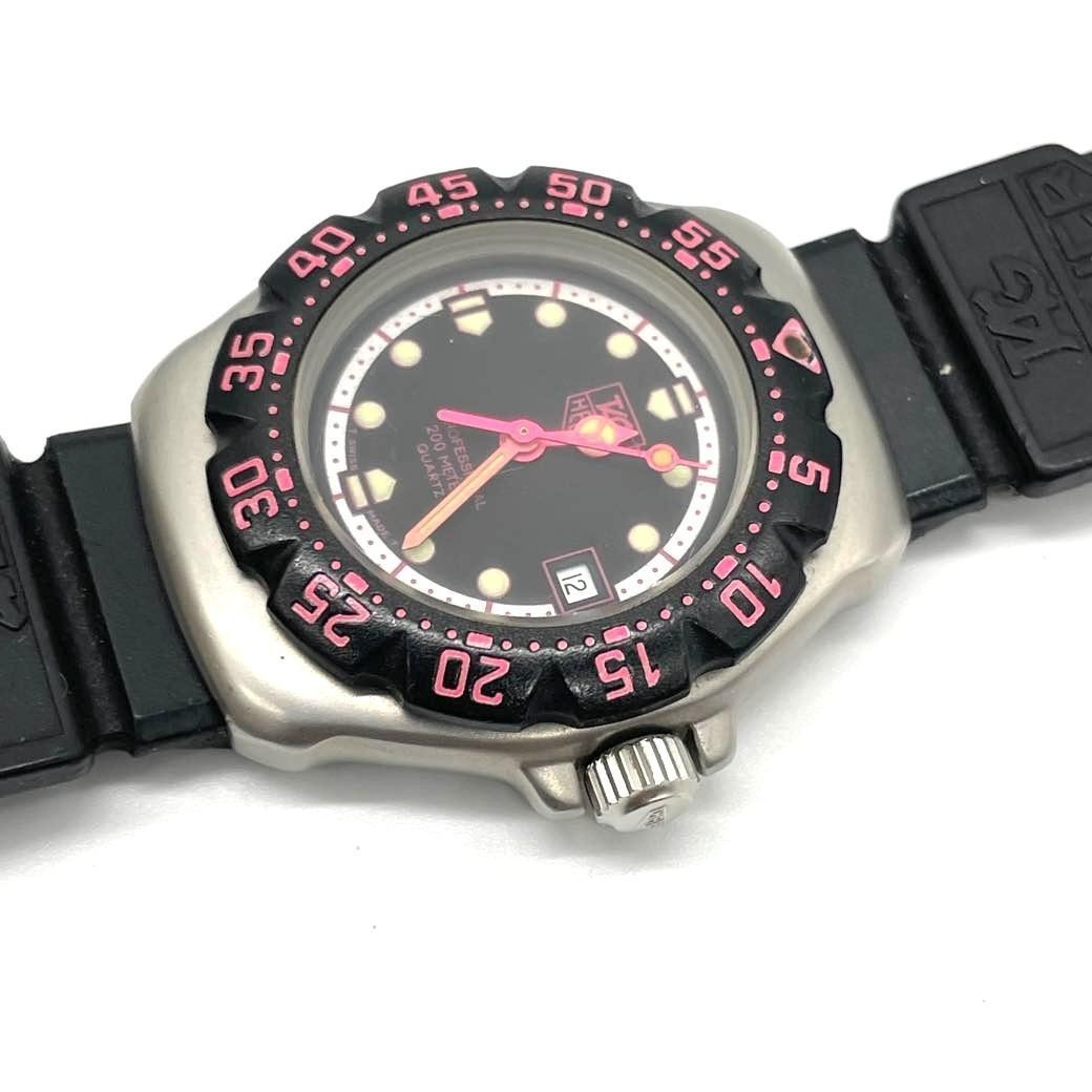 TAG Heuer Formula1 タグホイヤー　362.508 レディース トケマー:タグホイヤー フォーミュラ1 360.508 ラバーベルト レディース