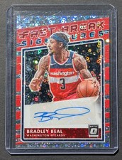2020-21 Donruss Optic Bradley Beal #FB-BBL Fast Break Signatures