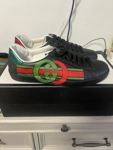 BASKETS HOMME GUCCI ACE EMBOÎTABLES GG