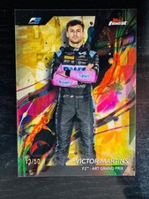 2024 Victor Martins Gold Refractor 13/50 Topps Finest #30 F1 Formula 1