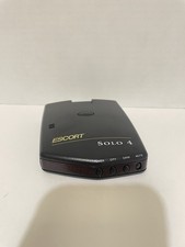 ESCORT SOLO 4 Laser Radar Detector UNTESTED please Read