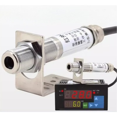 0-1000  Infrared Thermometer Non-Contact In-Line Infrared ControllerSensor 0-10V