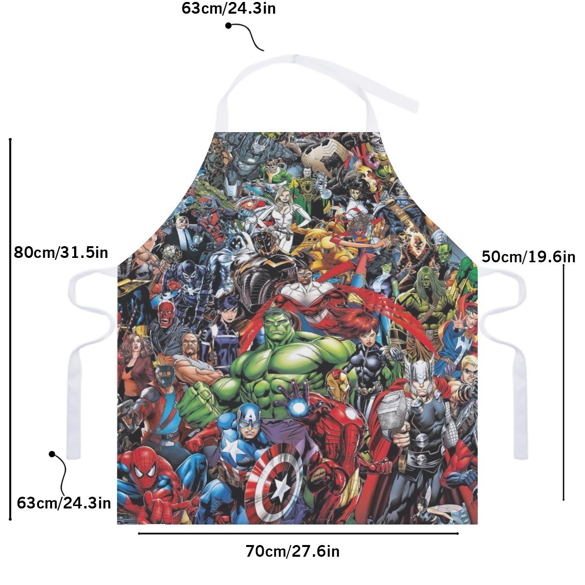 Avengers Superheroes Kitchen Aprons