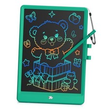 10 Inch LCD Writing Tablet for 3-8 Year Olds - Electronic 10 inch Dark Green