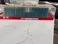 Sizzix Sizzlits Funky Brush Alphabet Font Number & Symbol Die Set w/Storage case