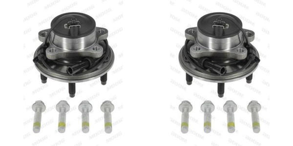 2X Moog Radlager Radlagersatz Vorne Links Rechts FüR Jaguar S-Type X200 XF-image