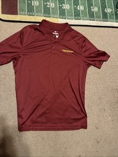 Washington Commanders maroon fanatics polo large
